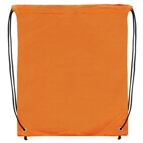 14.5x17.5 210D Polyester Drawstring Backpack