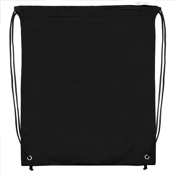 14.5x17.5 210D Polyester Drawstring Backpack
