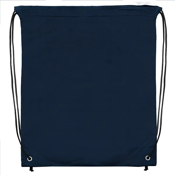 14.5x17.5 210D Polyester Drawstring Backpack