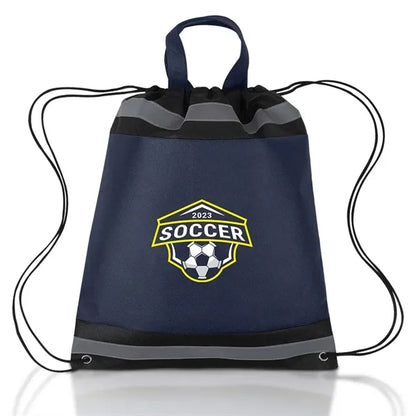 Reflective Non Woven Drawstring Backpack