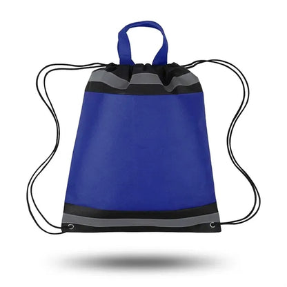 Reflective Non Woven Drawstring Backpack