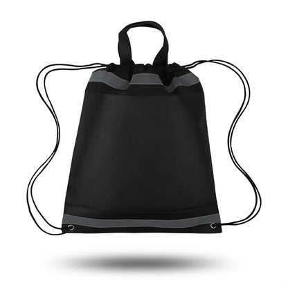 Reflective Non Woven Drawstring Backpack