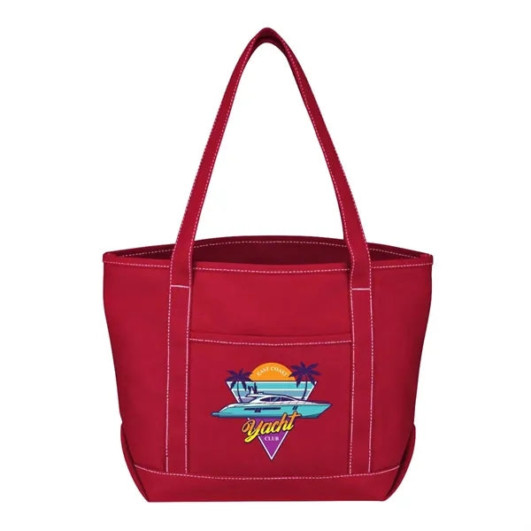 Full Color Medium Starboard 24 oz. Cotton Canvas Bag