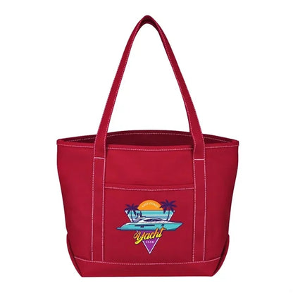Full Color Medium Starboard 24 oz. Cotton Canvas Bag
