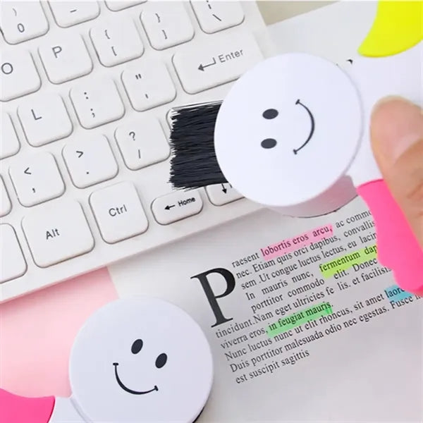 Detachable Human Shape Highlighter With Keyboard Brush