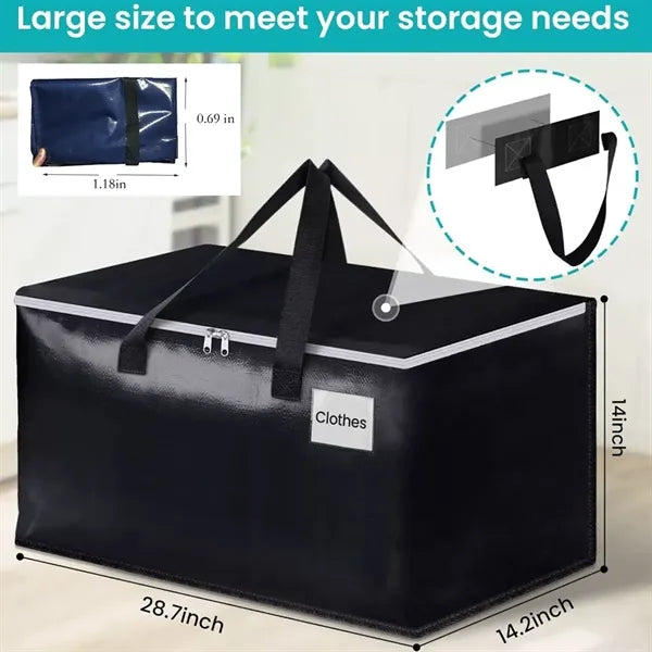 Heavy Duty Large Moving Bags with Strong Zipper&Handles