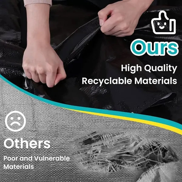 Heavy Duty Large Moving Bags with Strong Zipper&Handles