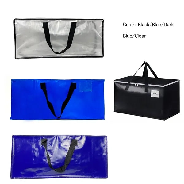 Heavy Duty Large Moving Bags with Strong Zipper&Handles