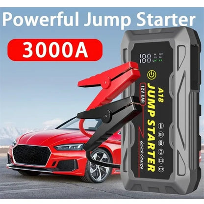 12V Portable Car Battery Jumper Starter