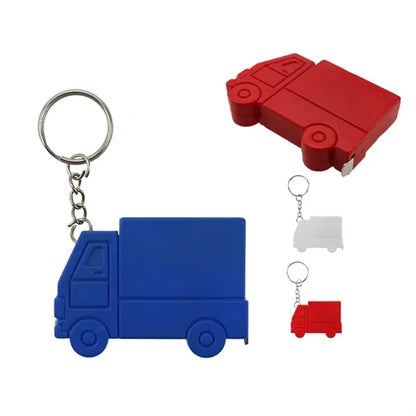 Truck Keychain with Built in Mini Tape Measure