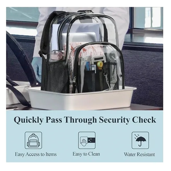 PVC Large Clear Backpack for Stadium Events