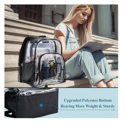 PVC Large Clear Backpack for Stadium Events