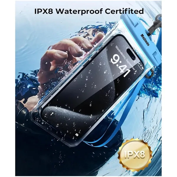 Waterproof Phone Pouch Touchscreen Friendly Beach Essentials