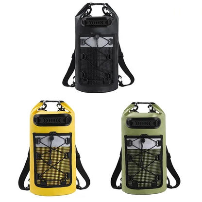 Dry Bag Backpack for Beach Kayaking and Camping Essentials