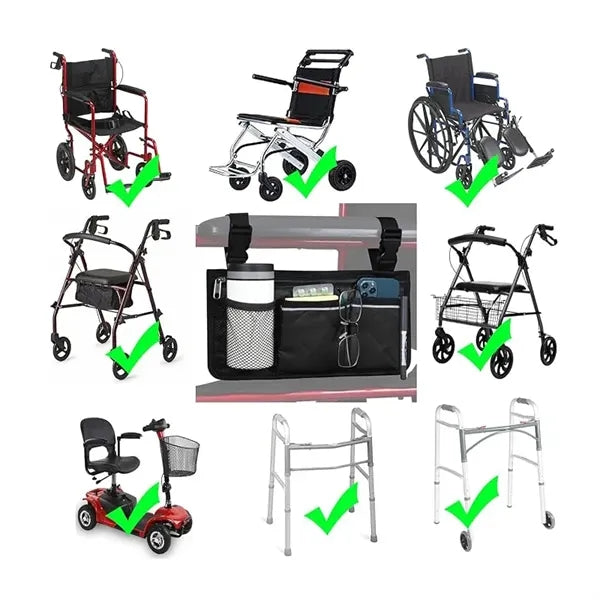 SidePocket Wheelchair Bag