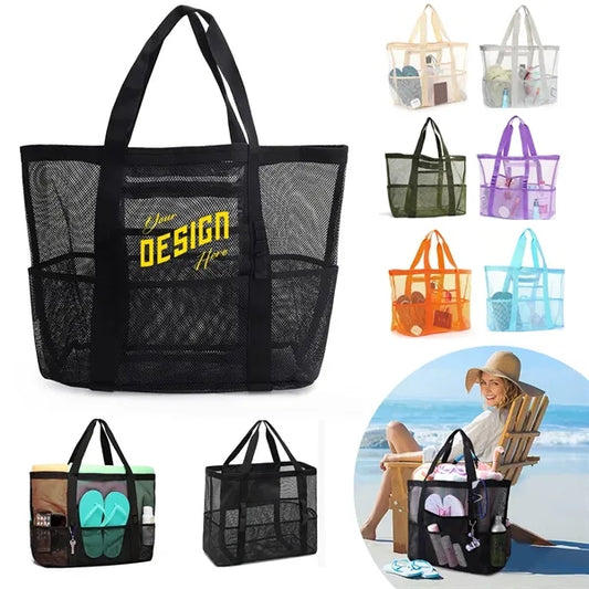 Large Mesh Beach Tote
