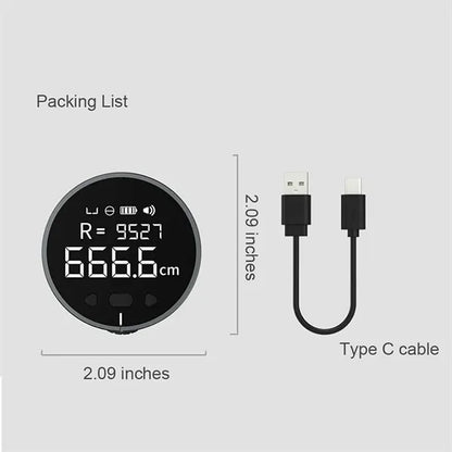 Electronic Digital Tape Measure with LCD Display