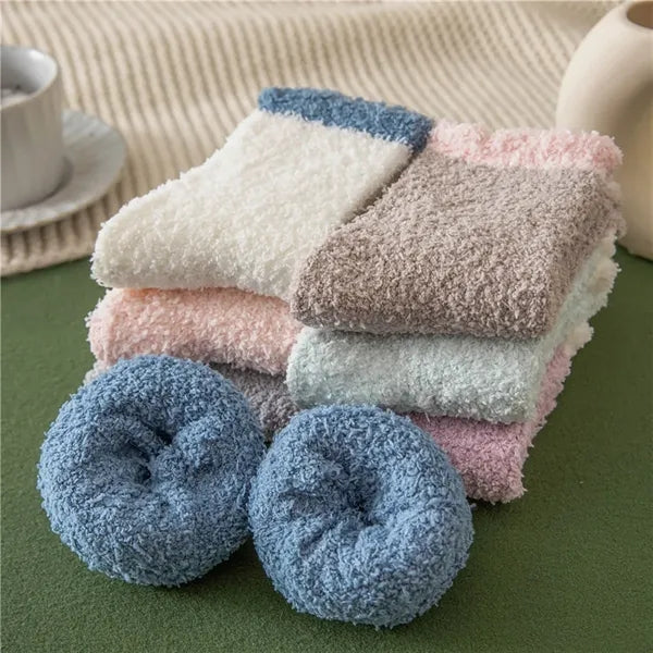 Fuzzy Socks with Grips