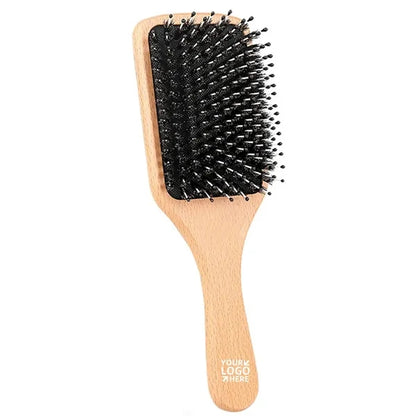 Natural Boar Bristle Hair Brushes