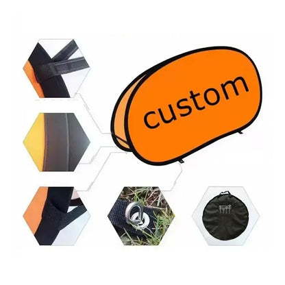 Custom Double-Sided A-Frame Banner Stand