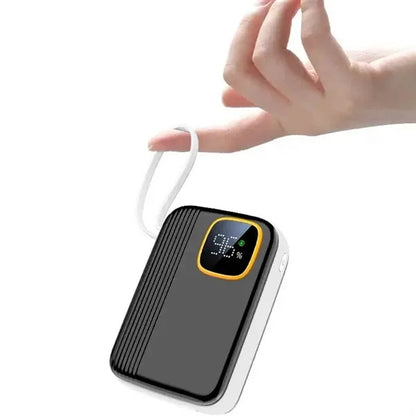 10000mAh Power Bank Bulit In Cable