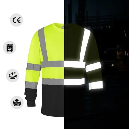 High Visibility Reflective Safety T-Shirt