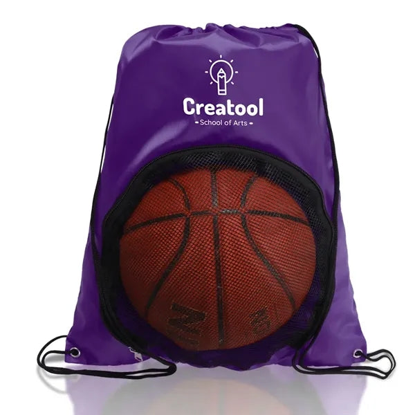 See Through Drawstring Bag for Sport Balls