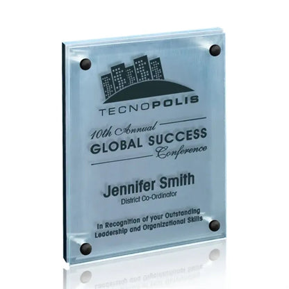 Kingston Plaque - Metallic Silver