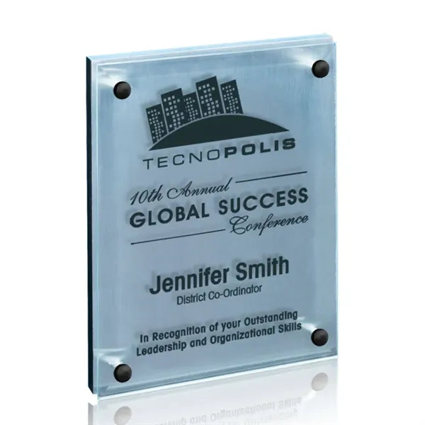 Kingston Plaque - Metallic Silver