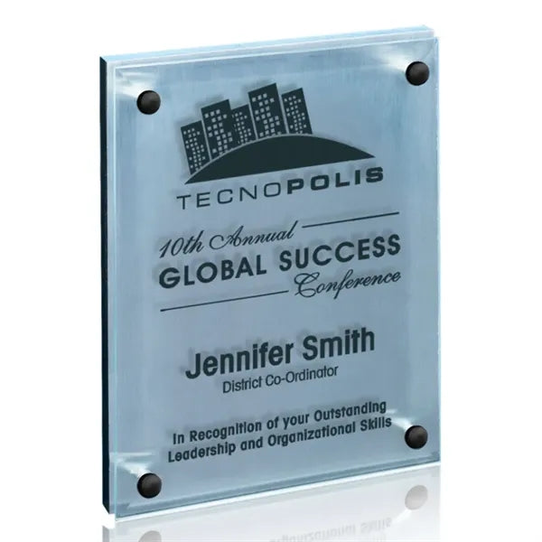 Kingston Plaque - Metallic Silver