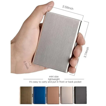 Stainless Steel RFID Credit Card Holder