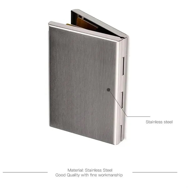 Stainless Steel RFID Credit Card Holder