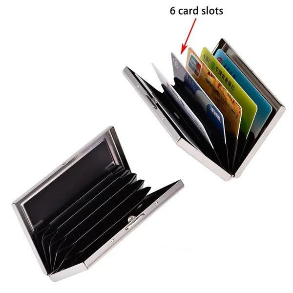 Stainless Steel RFID Credit Card Holder
