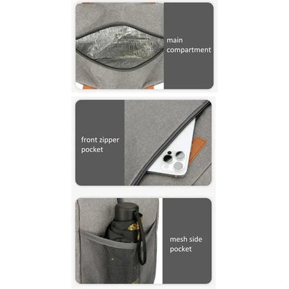 Insulated Lunch Bag for Men & Women