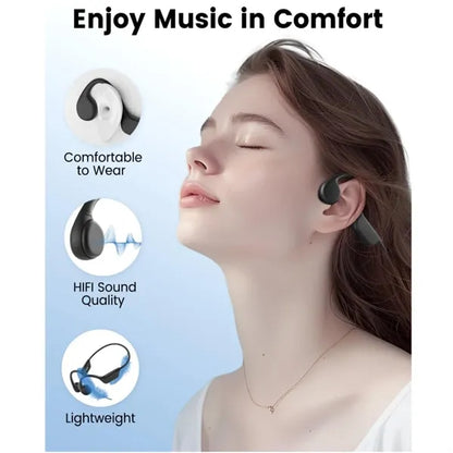 IPX8 Waterproof Bone Conduction Swimming Headphone