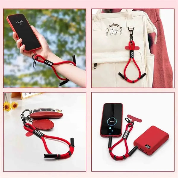 2-in-1 Keychain Charging Cable