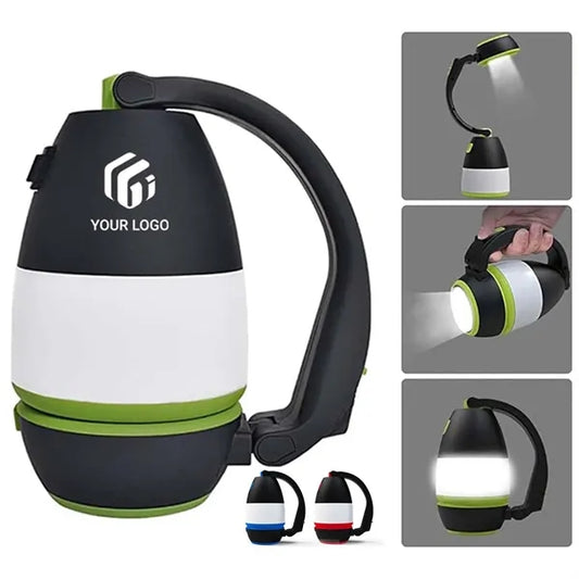 Outdoor survival 3-in-1 portable flashlight camping lantern