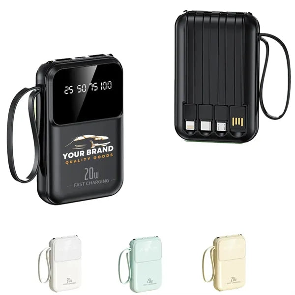10000mAh Large Capacity Lightweight Fast Charging Power Bank