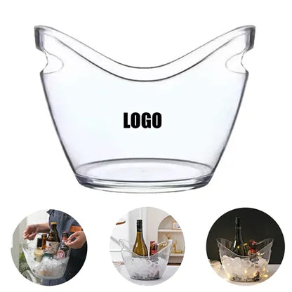 4L Plastic Champagne Ice Bucket