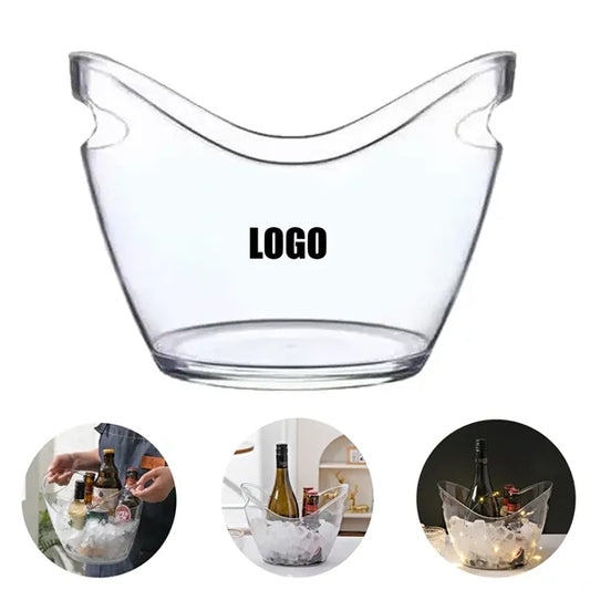 4L Plastic Champagne Ice Bucket
