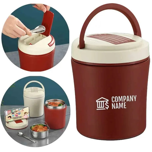 Stainless Steel Lunch Box with Spoon