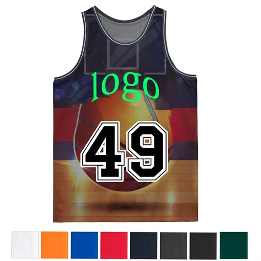 Unisex Custom Full Sublimation Basketball Jersey