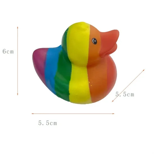 Rainbow Rubber Duck