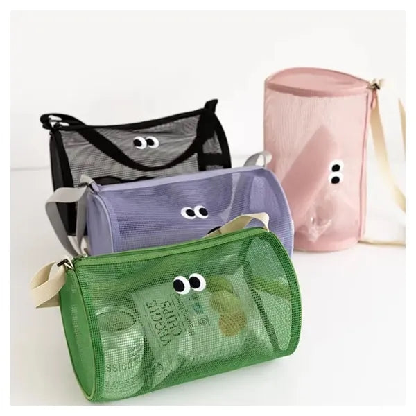 Mesh Beach Tote Shoulder Bag
