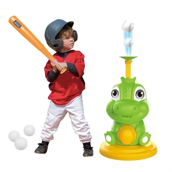 Dinosaur Baseball Pitching Toy Set