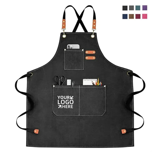 Canvas Cross Back Aprons