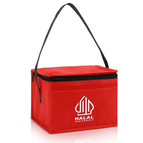 6 Can Non-Woven Insulated Cooler Bag ( 8" X 6" X 6" )
