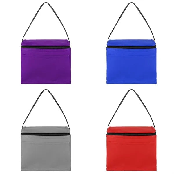 6 Can Non-Woven Insulated Cooler Bag ( 8" X 6" X 6" )