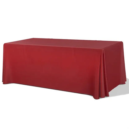6' PREMIUM DRAPED STANDARD TABLE COVER (DYE SUBLIMATION)