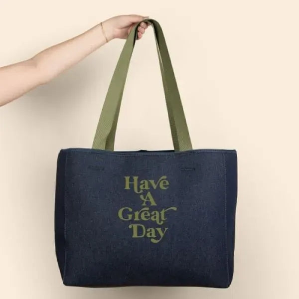 All Day Tote - Denim Neoprene - Large